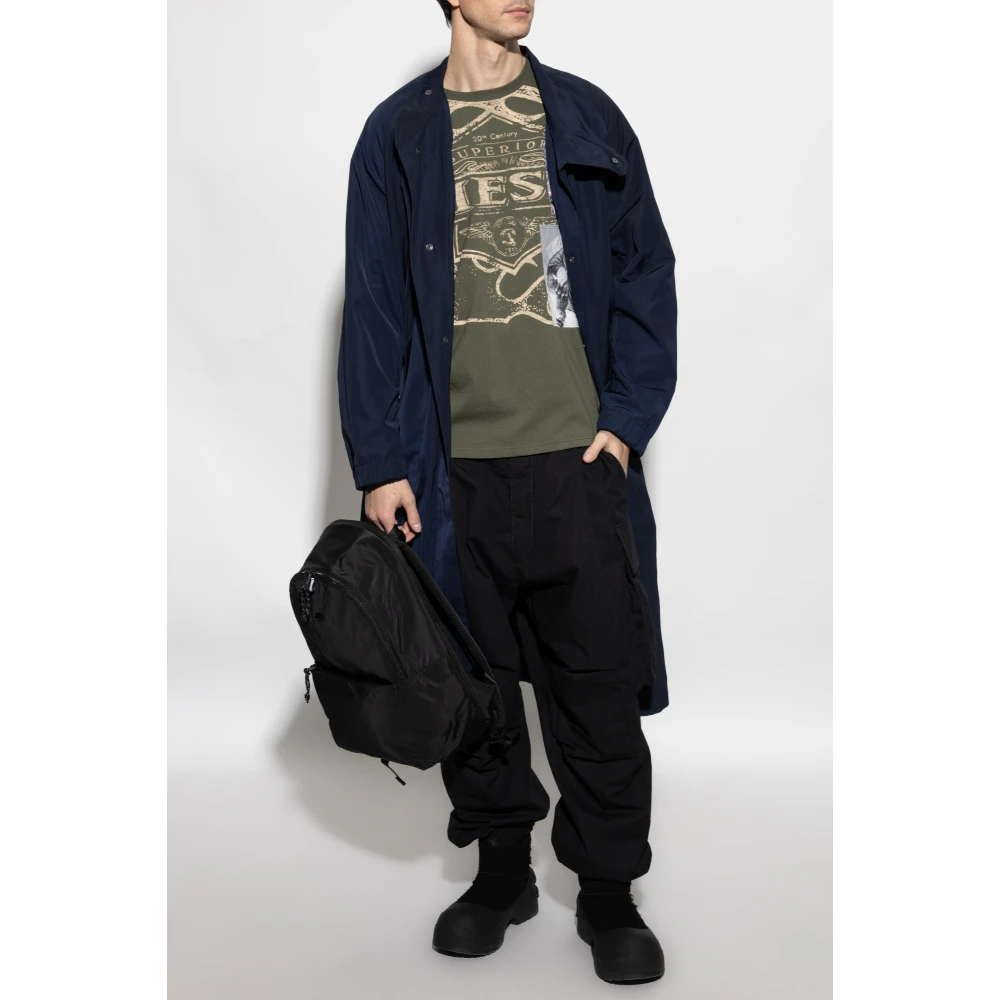 Diesel T-shirt T-Boxt-Slits-R8 Green Heren