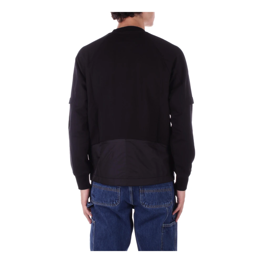 C.P. Company Zwarte Metropolis Sweater met Unieke Zakken Black Heren