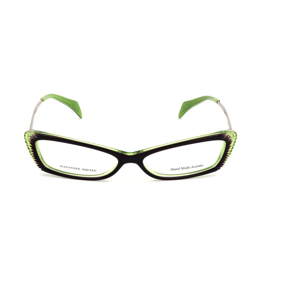 alexander mcqueen Multicolor Acetaat Frames met Gouden Accenten Multicolor Dames