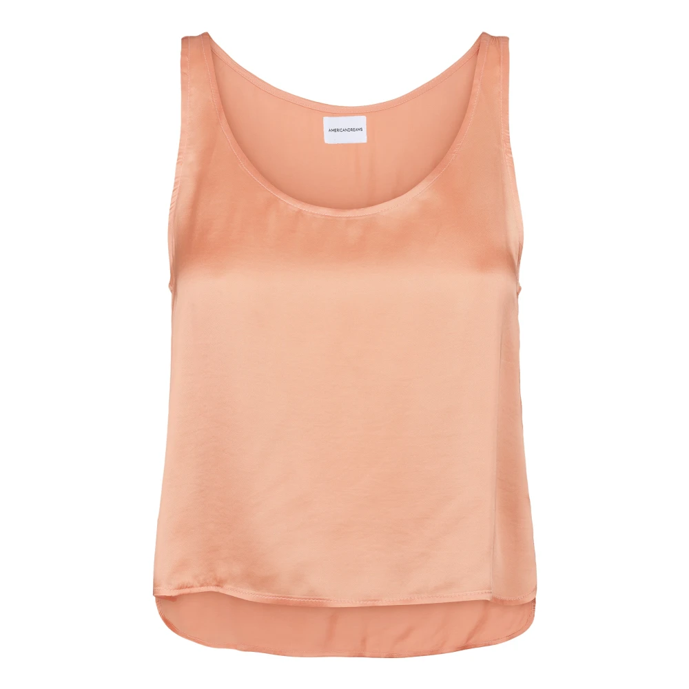 Americandreams Kvinno Rosa Toppar Dam, S, Onya Tank Top