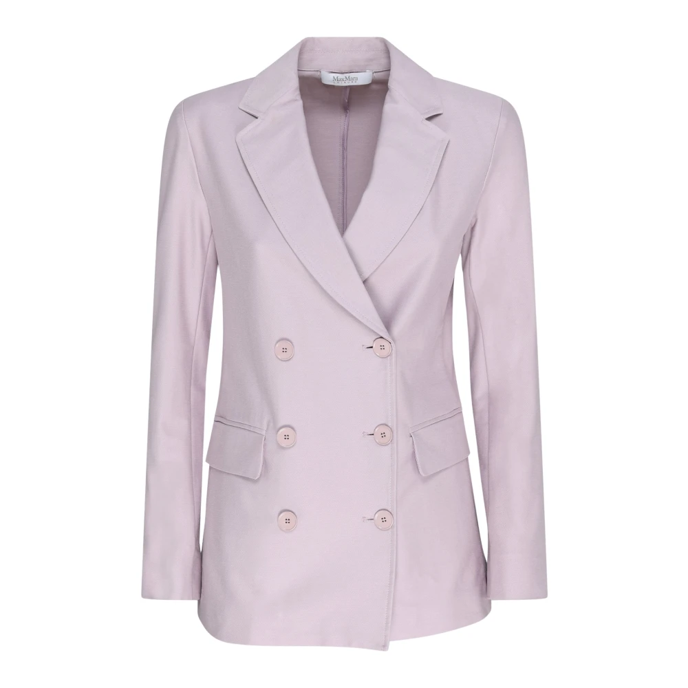 Max Mara Lilla Vrijetijdsblazer Purple Dames