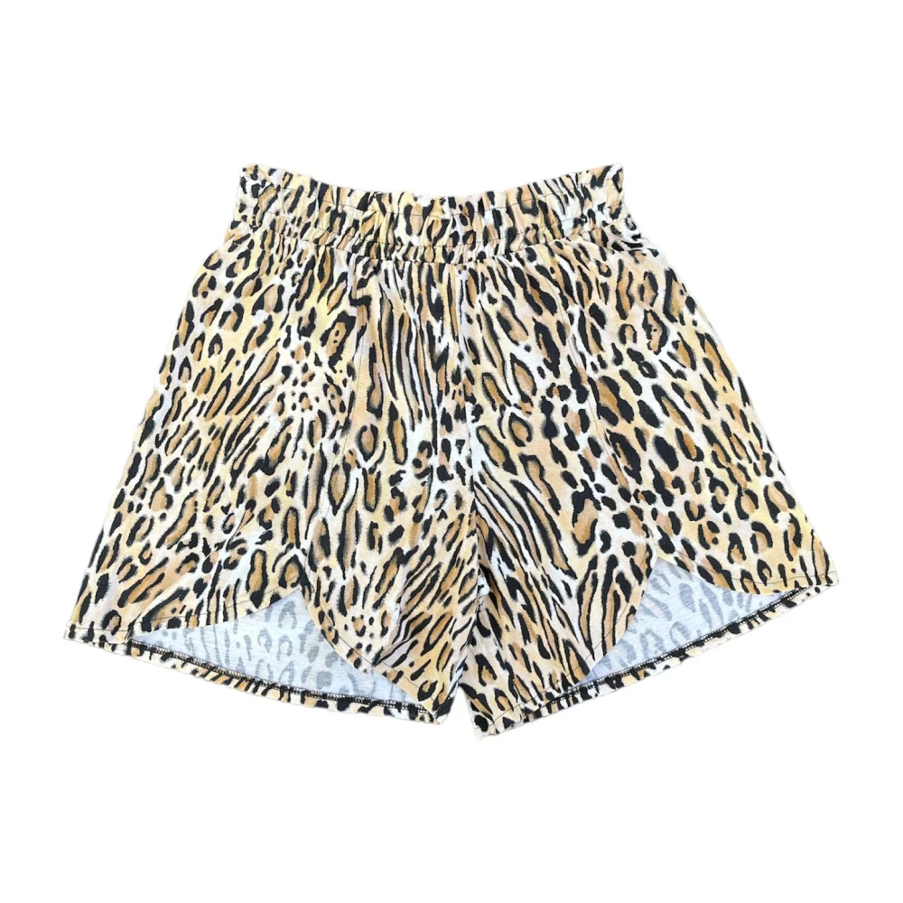 Moschino Dames Shorts Katoen Stijlvol Model A67069418 Multicolor Dames