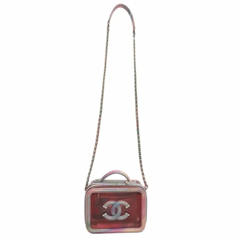 Chanel Vintage Pre-owned Fabric chanel-bags Red Dames
