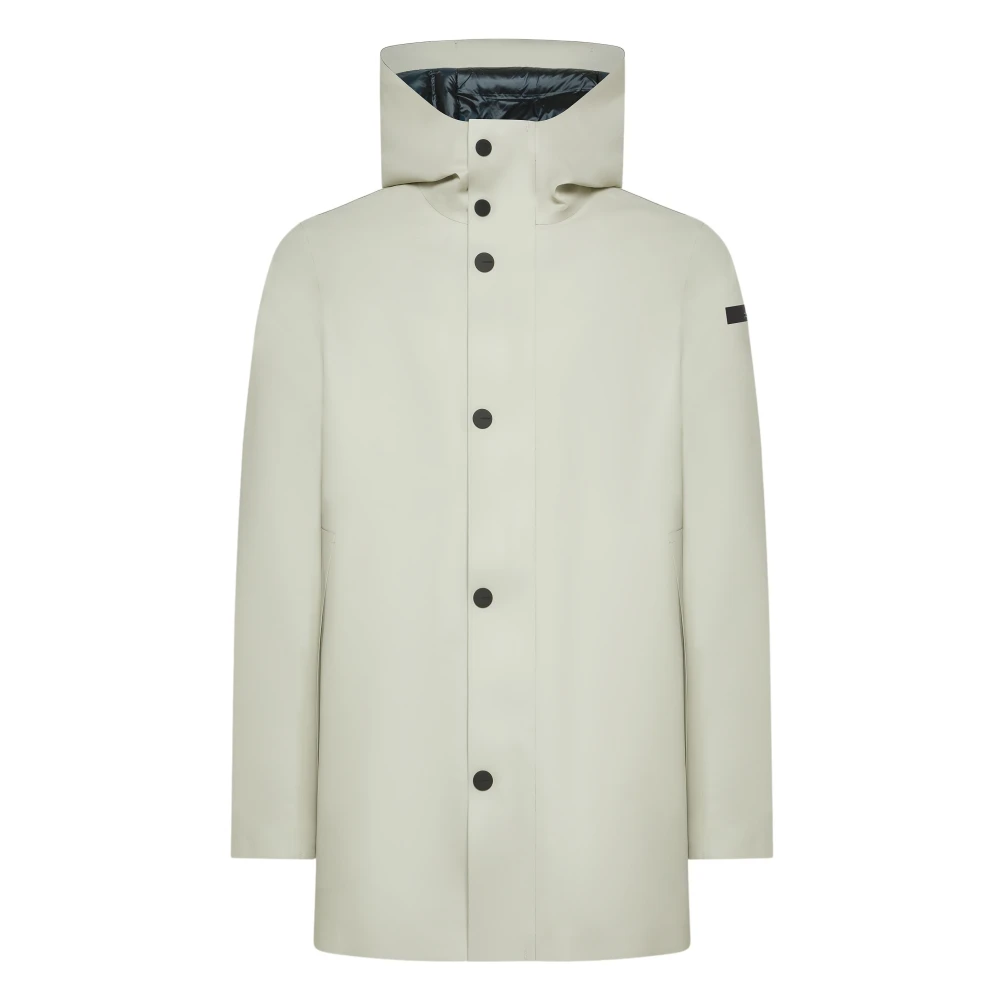 RRD Gewatteerde Quilt Parka Jas Beige Heren