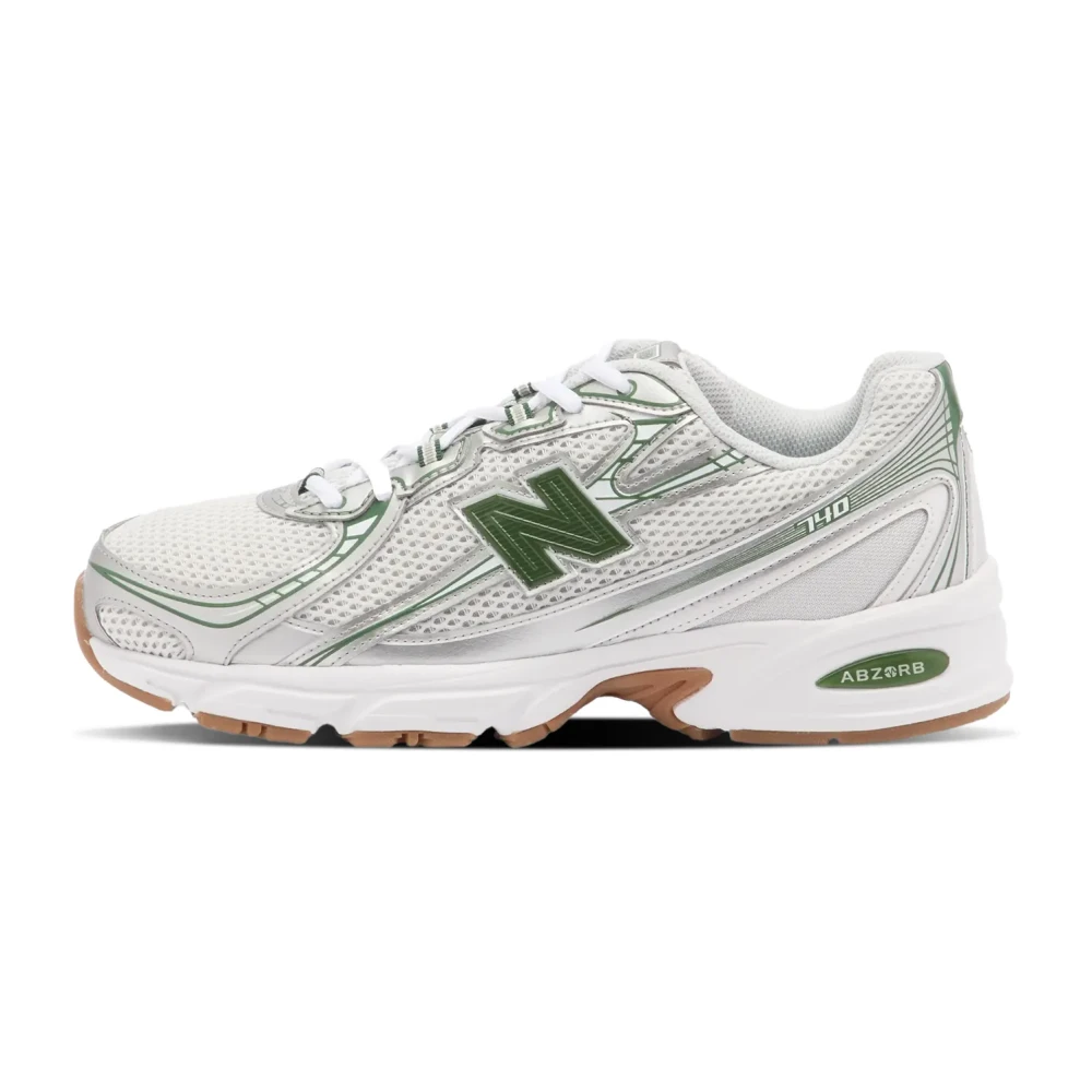 New Balance Grijze Matter Sneakers Heren Schoenen Wit