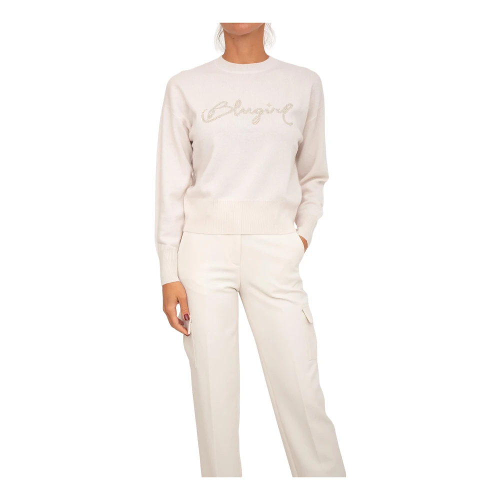 Blugirl Donna Bianco - Maglieria Avorio - Knitwear - M