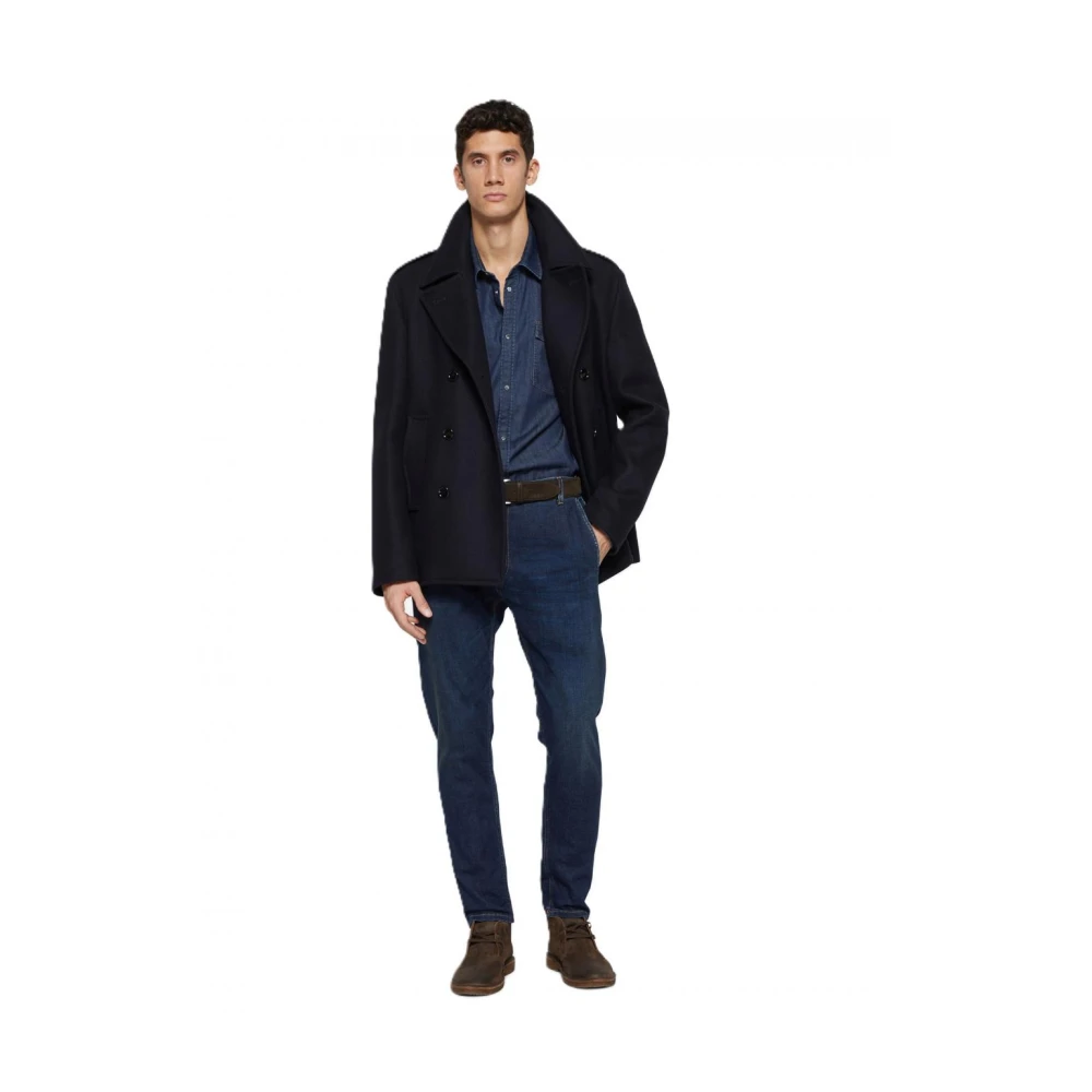 Dondup Katoenen Casual Broek Blue Heren