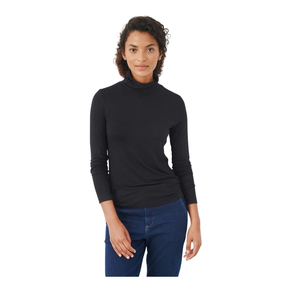 Part Two Efinaspw Ts Toppe & T-Shirts Dark Navy Black Dames