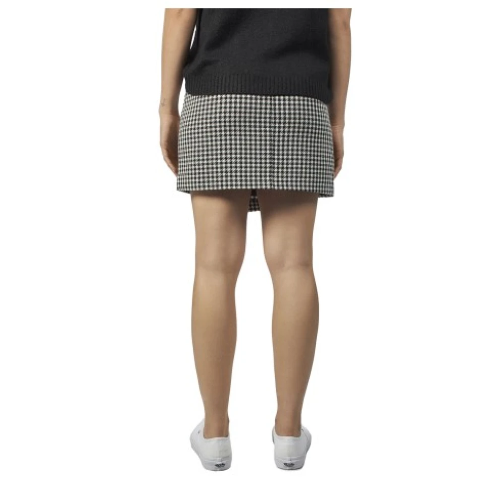 Only Polyester Rok voor Dames Gray Dames