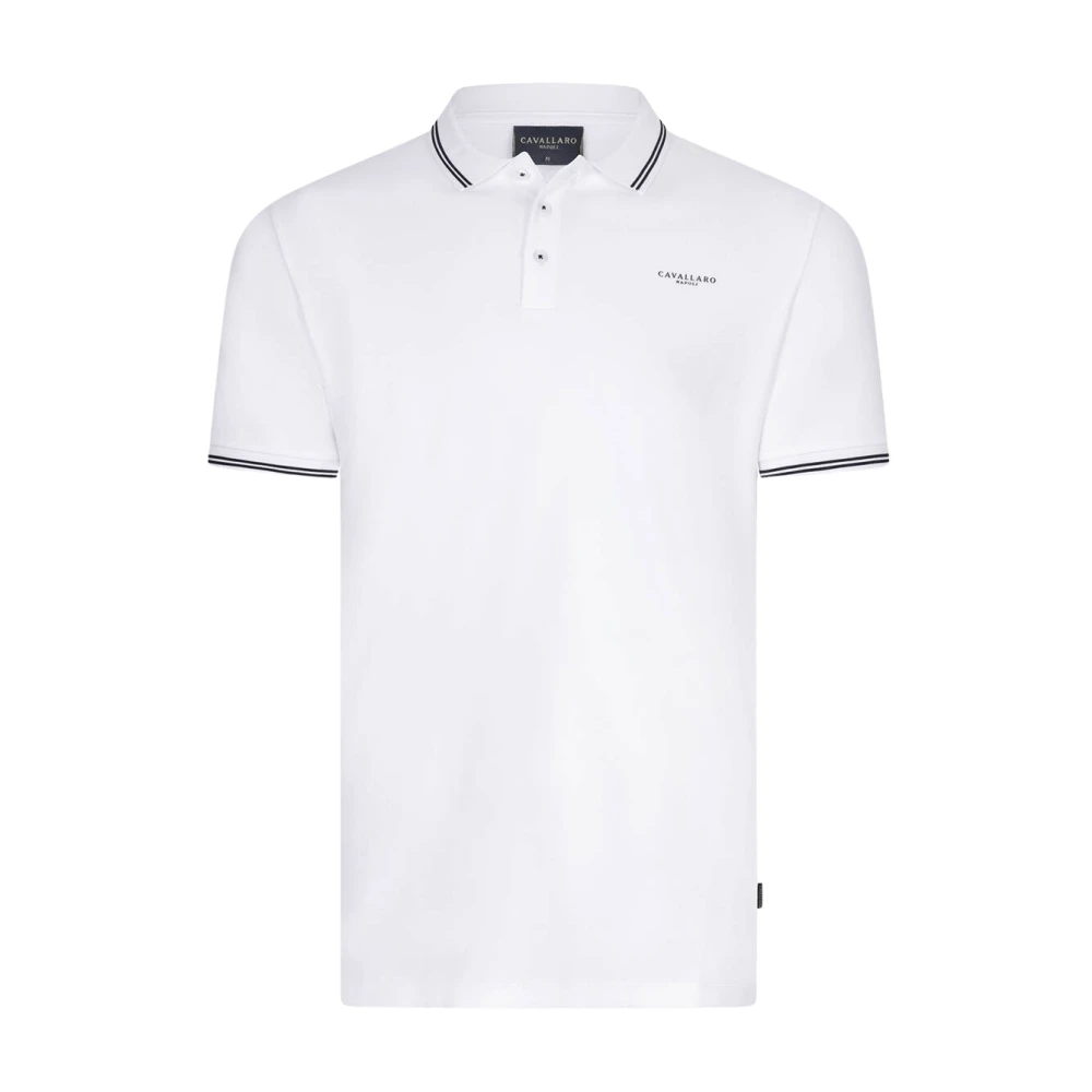 Cavallaro Klassieke Polo Andriano White Heren