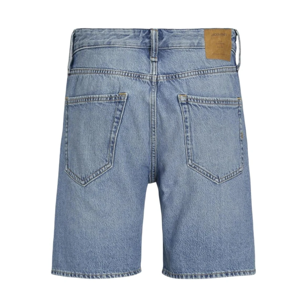 jack & jones Lichtblauwe Denim Casual Shorts Blue Heren