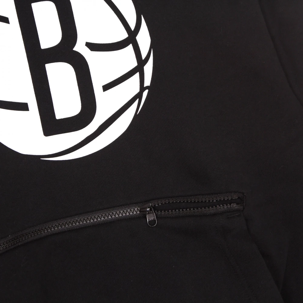 Nike Courtside Chrome Bronet Hoodie Black Heren