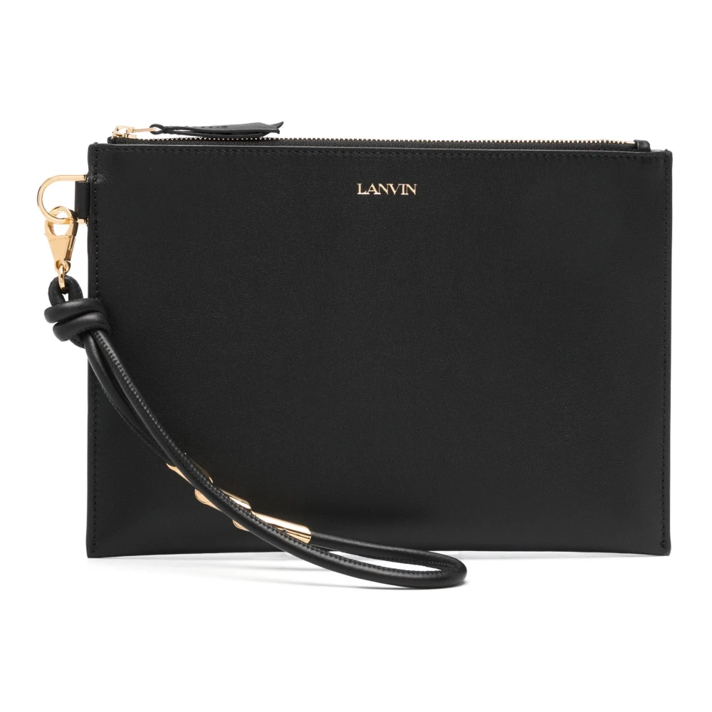 Lanvin - Bags > Clutches - Black - Lanvin - Modalova
