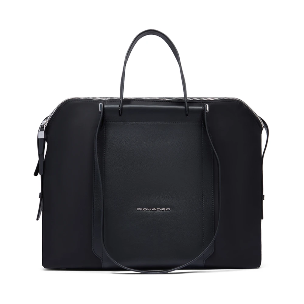 Piquadro Women's Black Computer Tote With Ipad® Compartment- Rfid And Shock Absorbing Protection - Laptop Bags & Cases - One Size - Bags