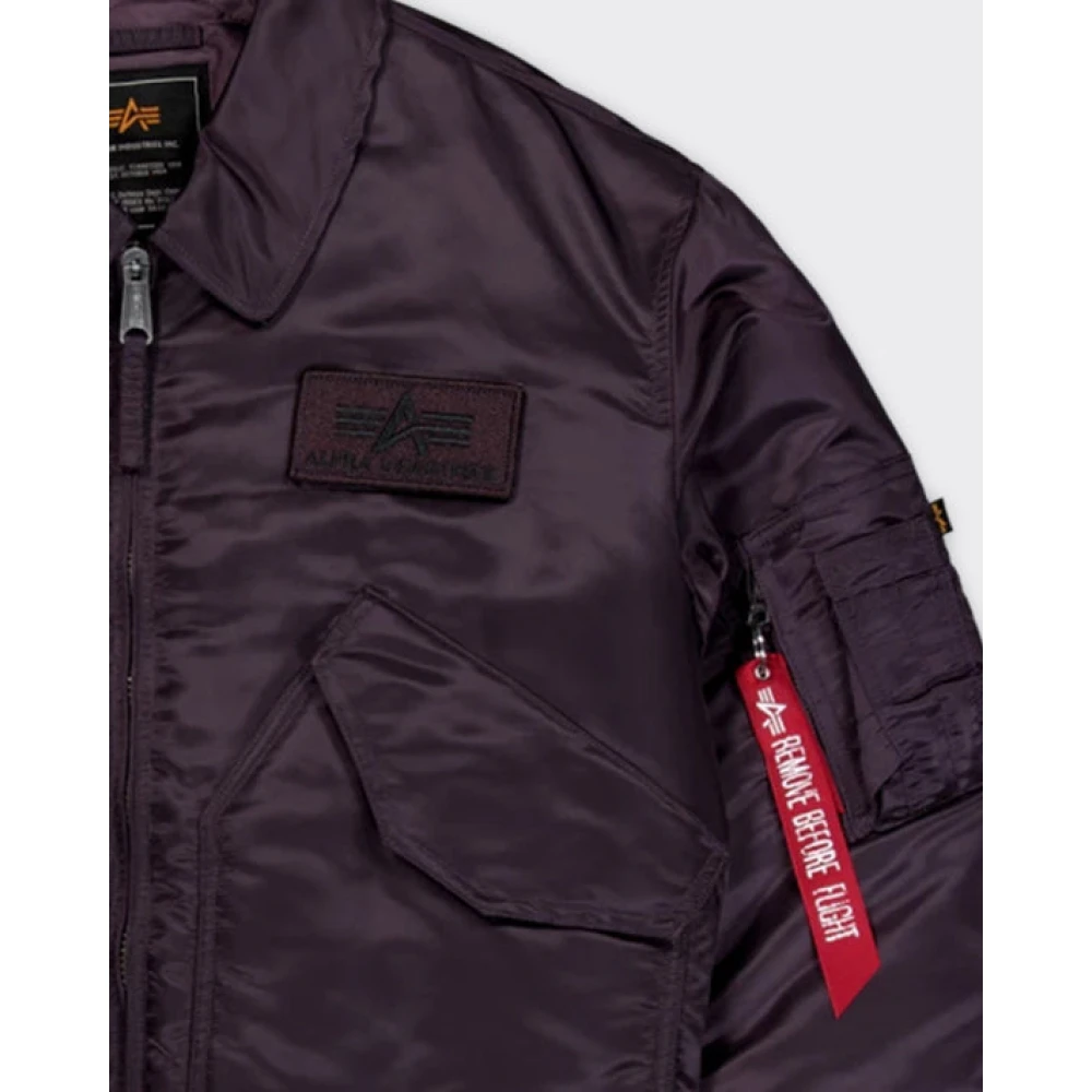 alpha industries Heritage Plum Bomber Jas Purple Heren