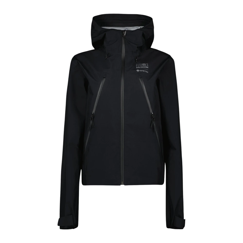 MM6 Maison Margiela Nylonjas Samenwerking Salomon Black Dames