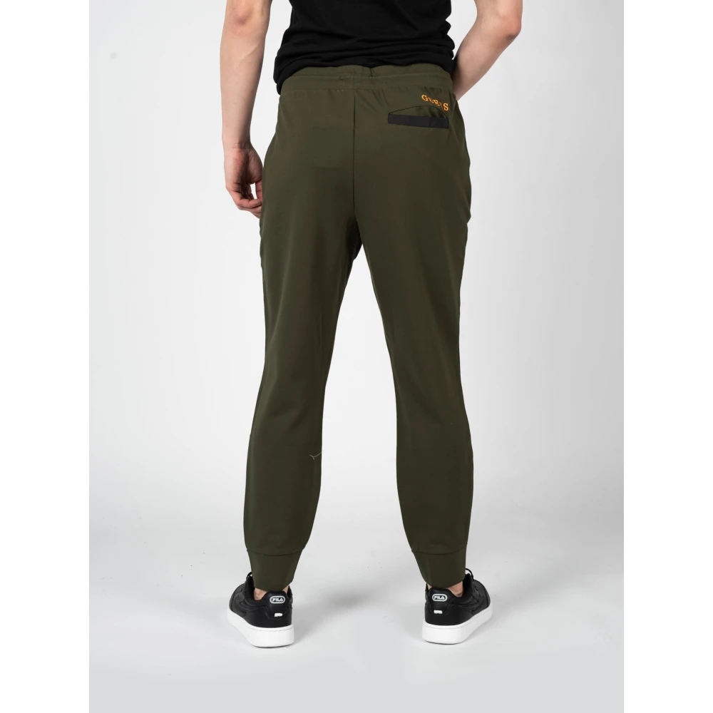 Guess Slim Fit Broek Beige Heren