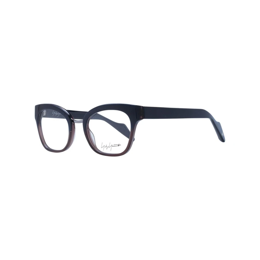 Yohji Yamamoto Unisex Blue Butterfly Optical Frames With Demo Lenses
