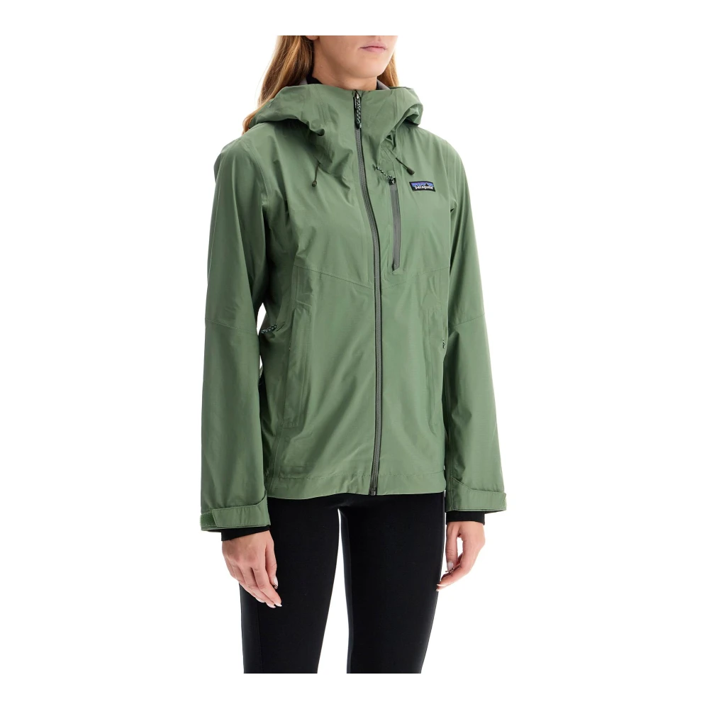 Patagonia Graniet Crest Waterafstotende Jas Green Dames