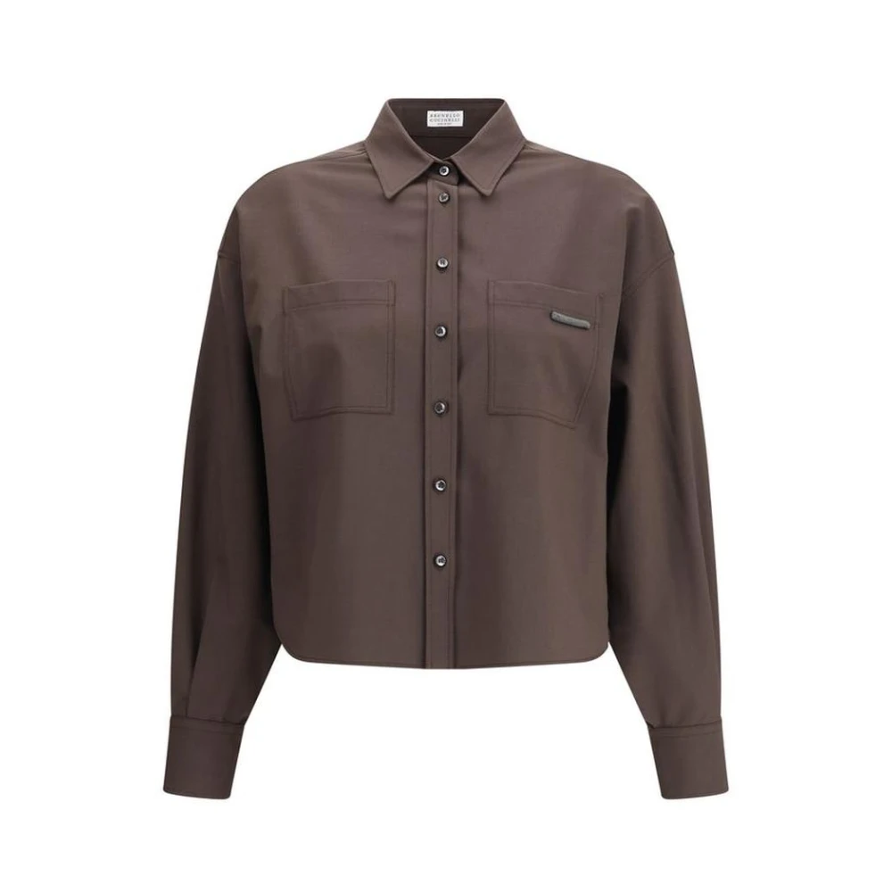 Blouses & Shirts > Shirts - - Brunello Cucinelli - Modalova