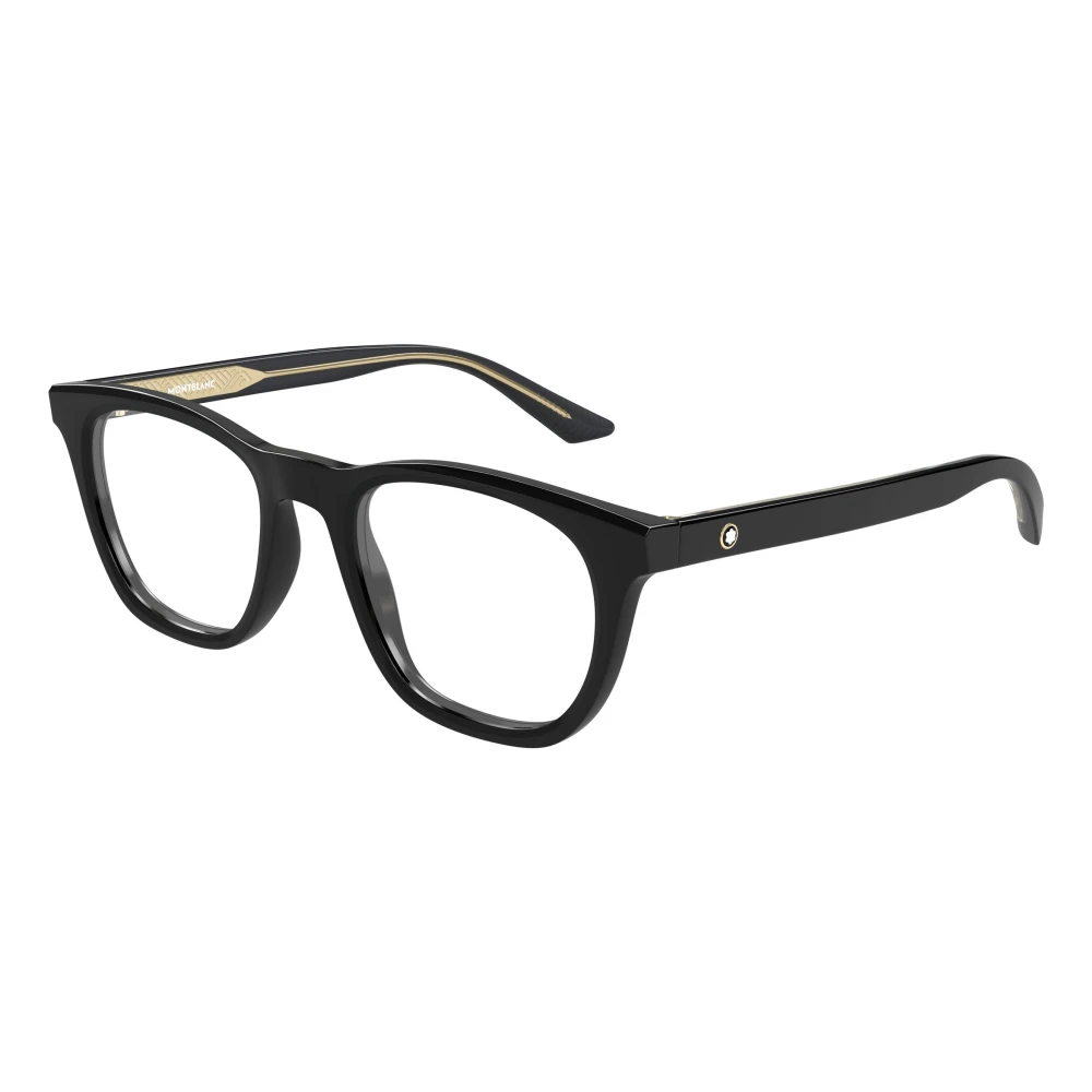 Montblanc Men's Black Mb0422o Optical Frame - Glasses - 53 Mm - Accessories