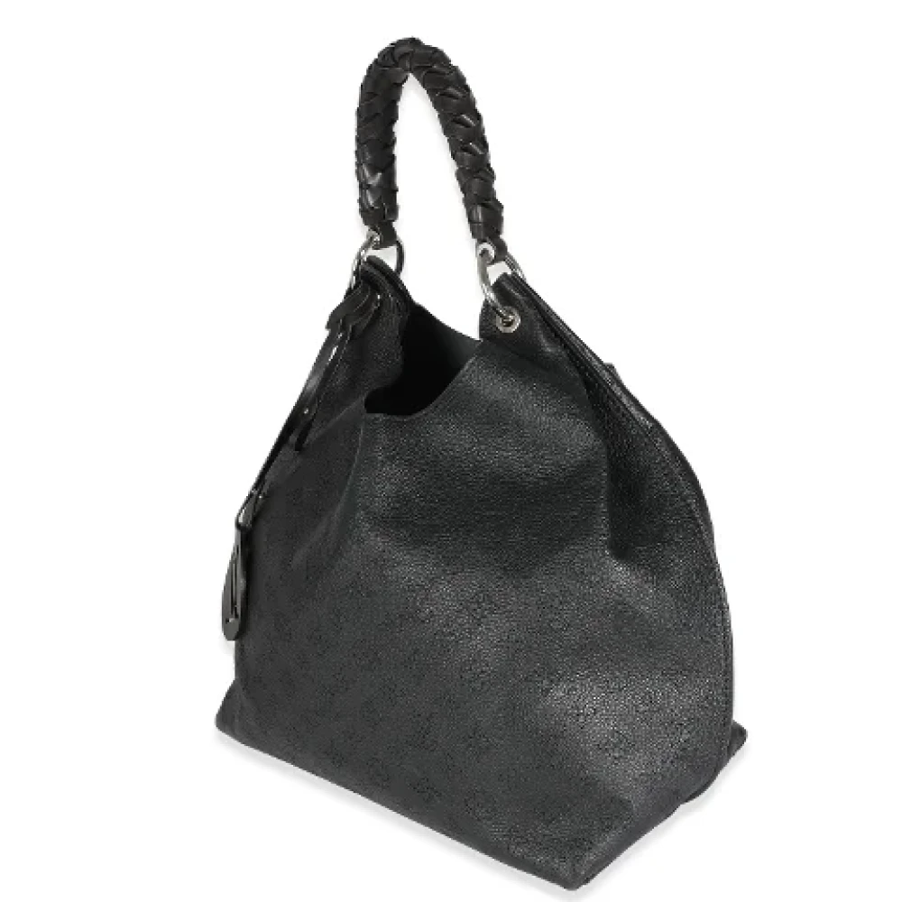 Louis Vuitton Vintage Pre-owned Leather handbags Black Dames