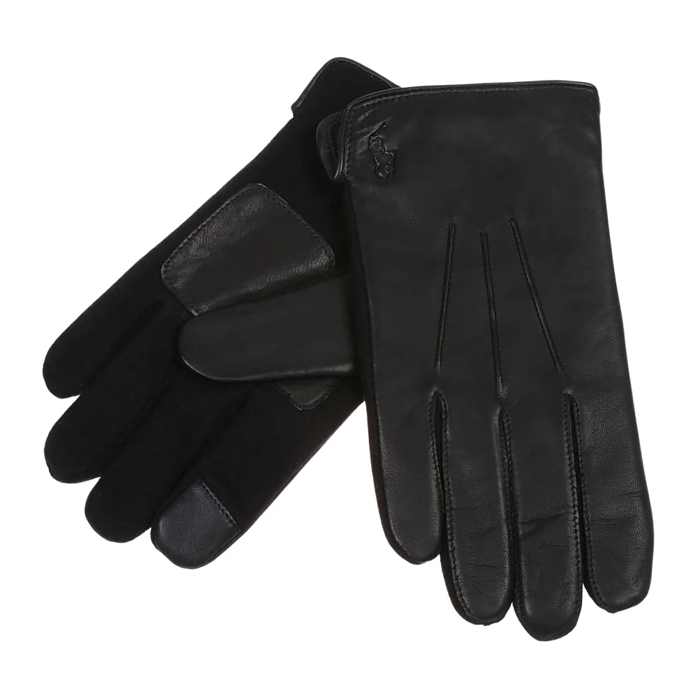 Polo Ralph Lauren Zwarte Handschoenen voor Heren Black Heren