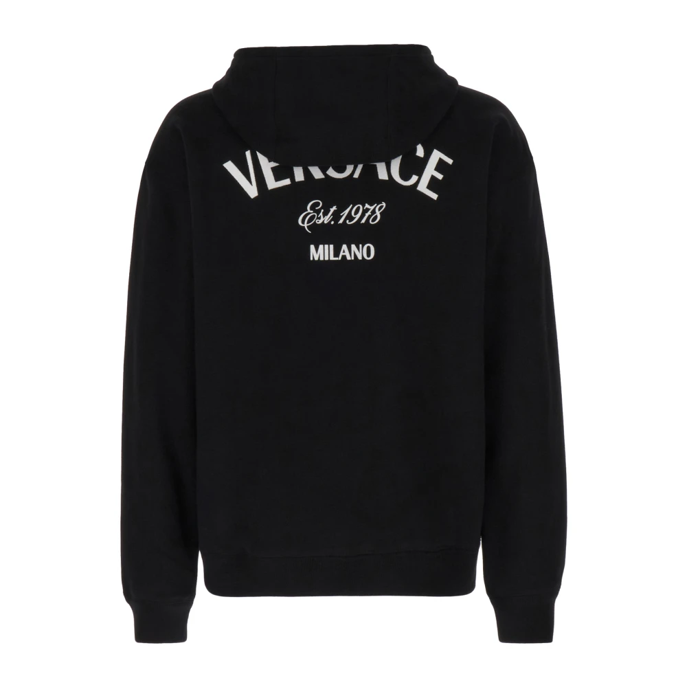 Versace Felpe Sweatshirt Black Heren