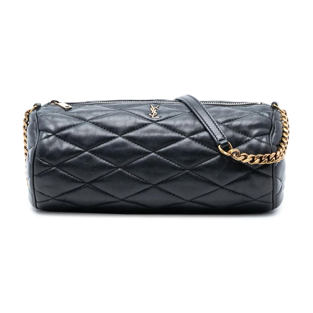 Saint Laurent Vintage Donna Nero Pre-Owned, Taglia Unica, Used,