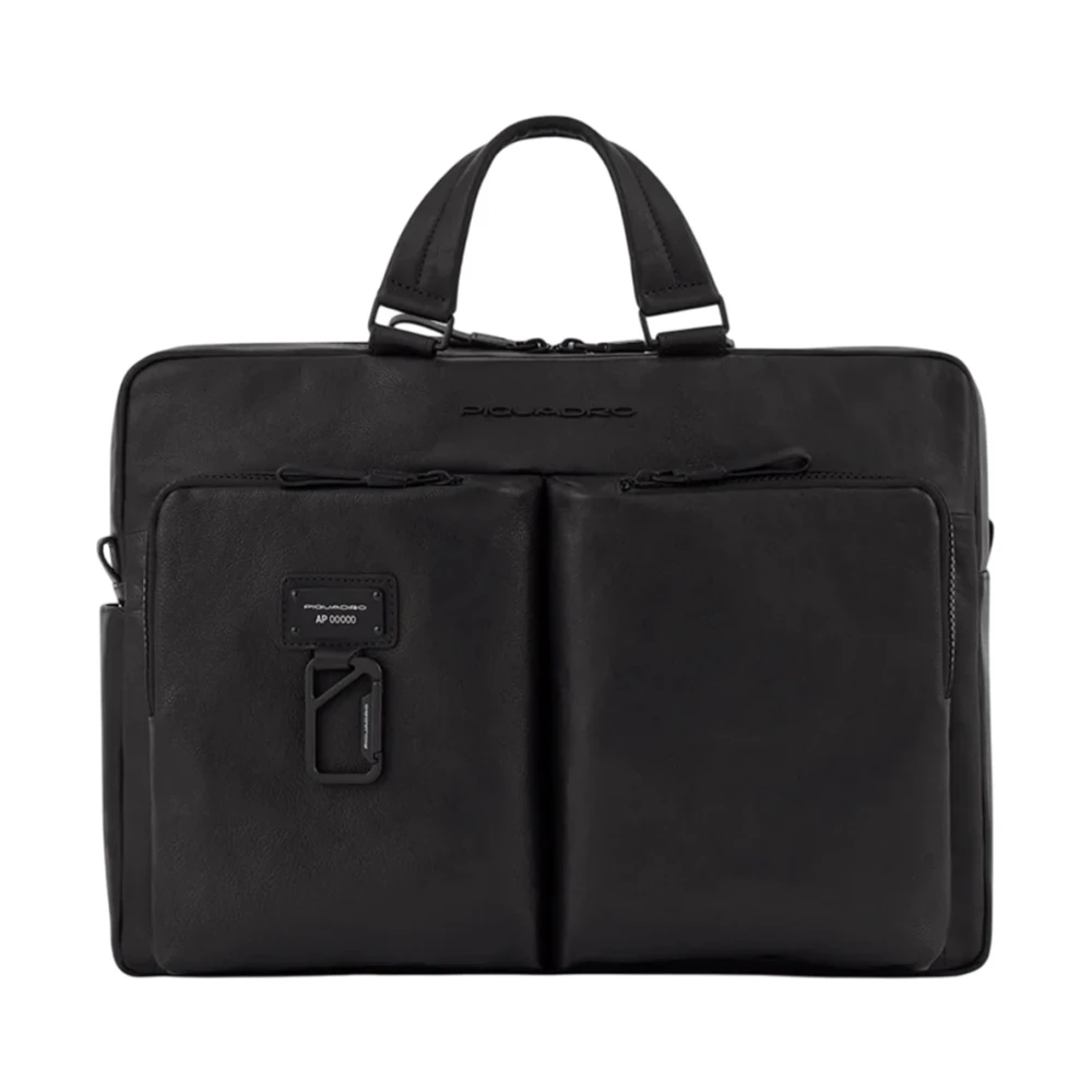 Piquadro Men's Black Harper Briefcase