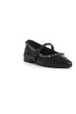 zwarte-leren-ballerinas-met-studs