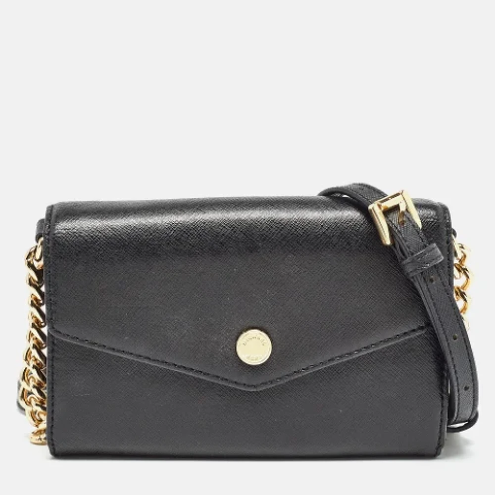 Michael Kors Pre-owned Leather shoulder-bags Black Dames