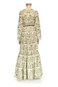 robe-verte-a-imprime-fresco-evasee