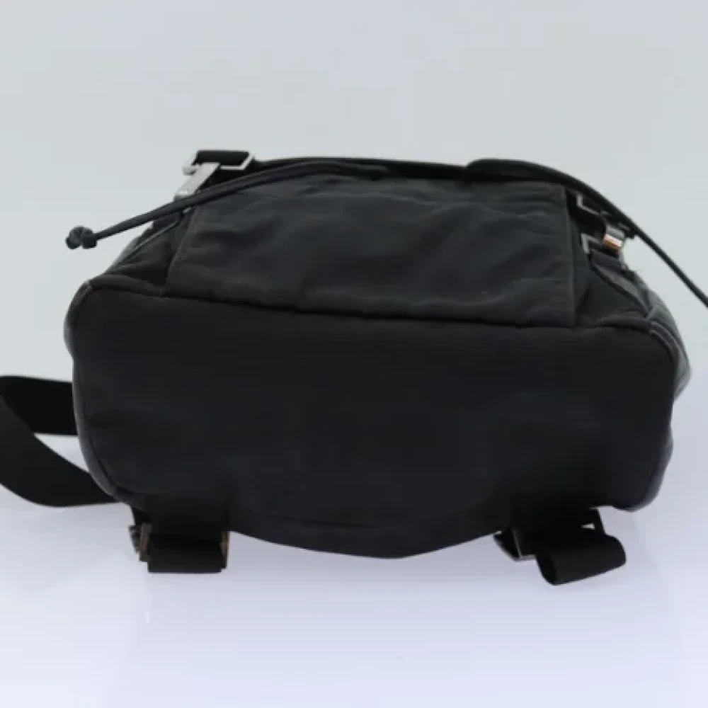 Gucci Vintage Pre-owned Nylon shoulder-bags Black Dames