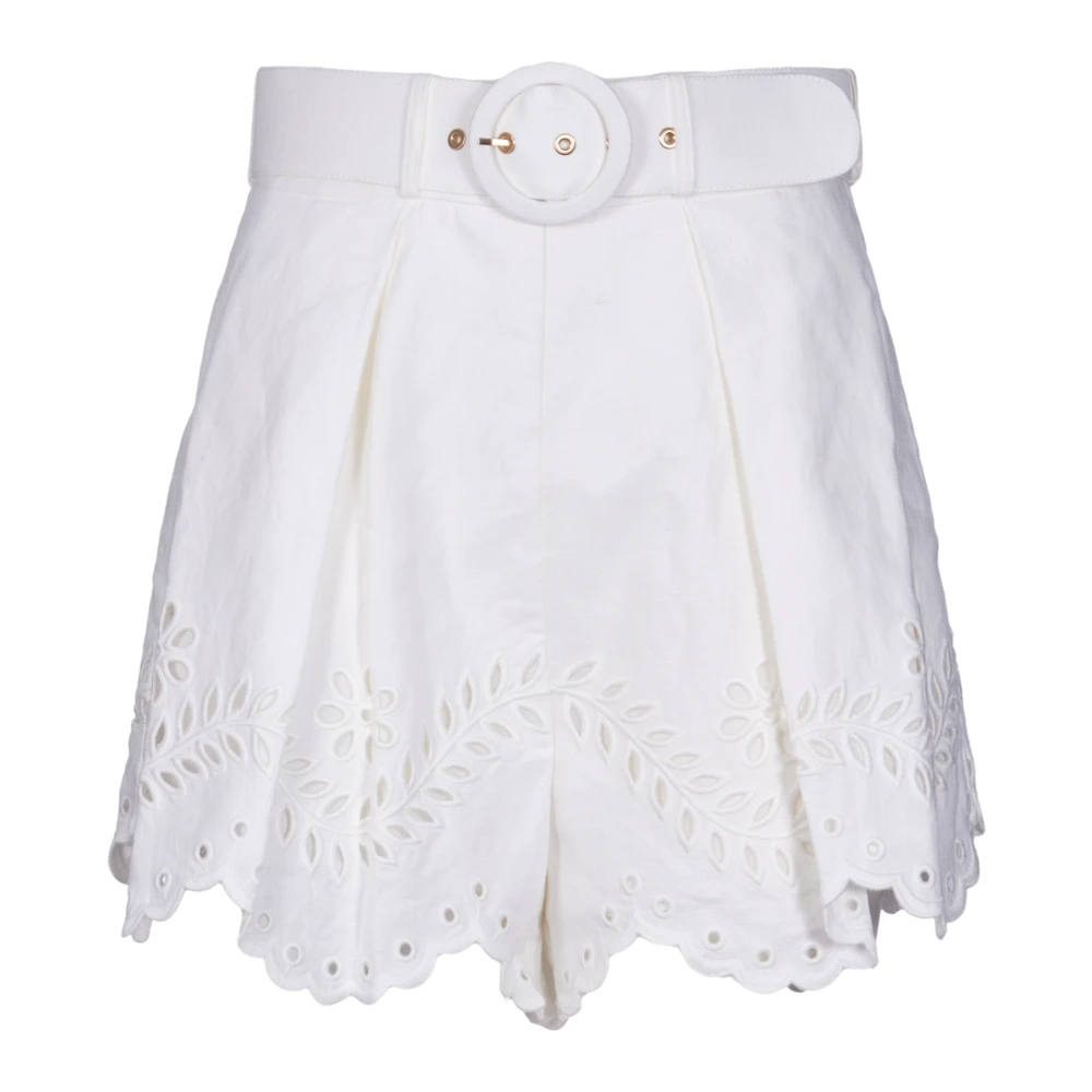 Zimmermann Short Shorts White Dames