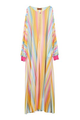 kaftan-en-mousseline-avec-manches-bouffantes