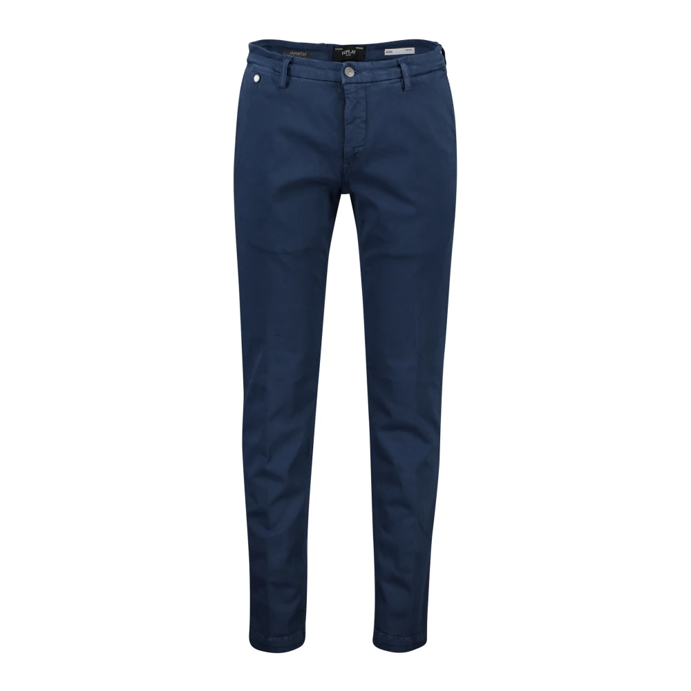 Replay Blauwe Cargo Broek Blue Heren