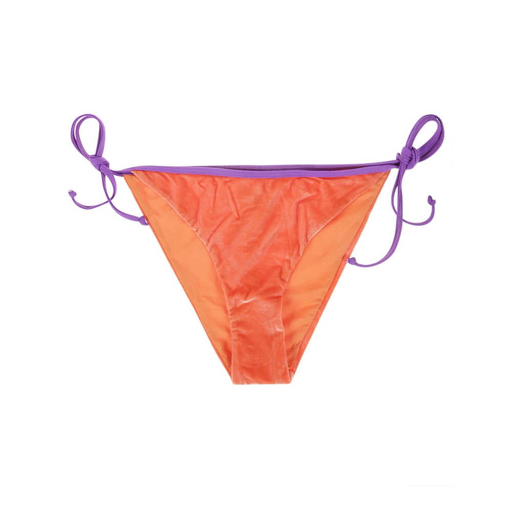MC2 Saint Barth String Bikini med Snören Orange, Dam