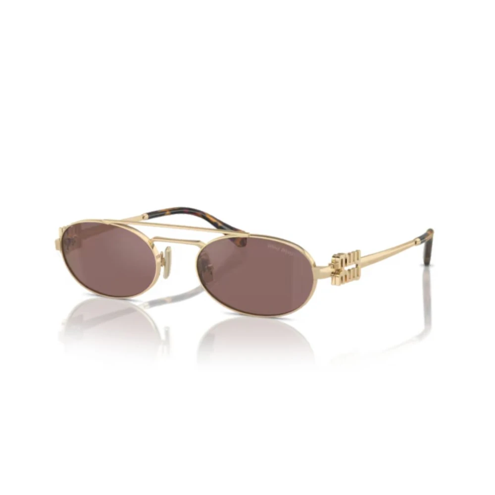 Miu Miu Unisex Yellow Sunglasses, One Size, Elegant Sunglasses For Stylish Look