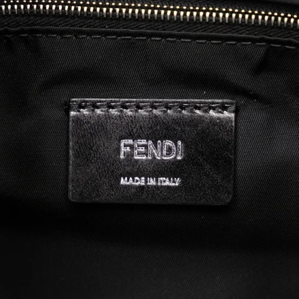 Fendi Vintage Pre-owned Canvas backpacks Black Dames