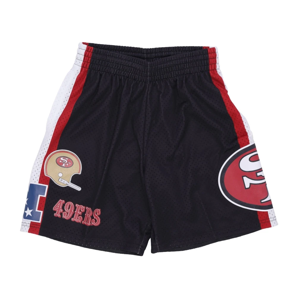Mitchell & Ness NFL Hometown Mesh Basketbalshorts Black Heren