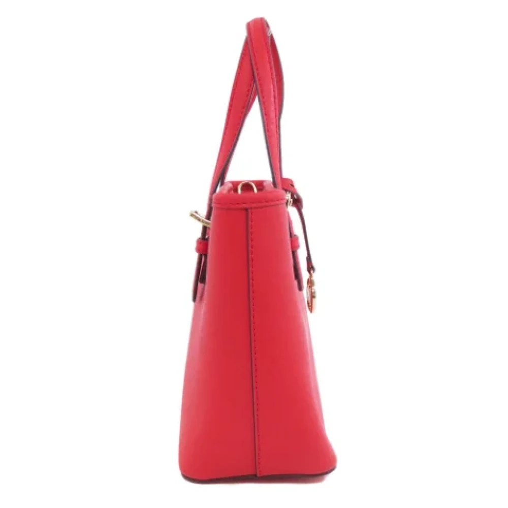 Michael Kors Pre-owned Leather shoulder-bags Red Dames