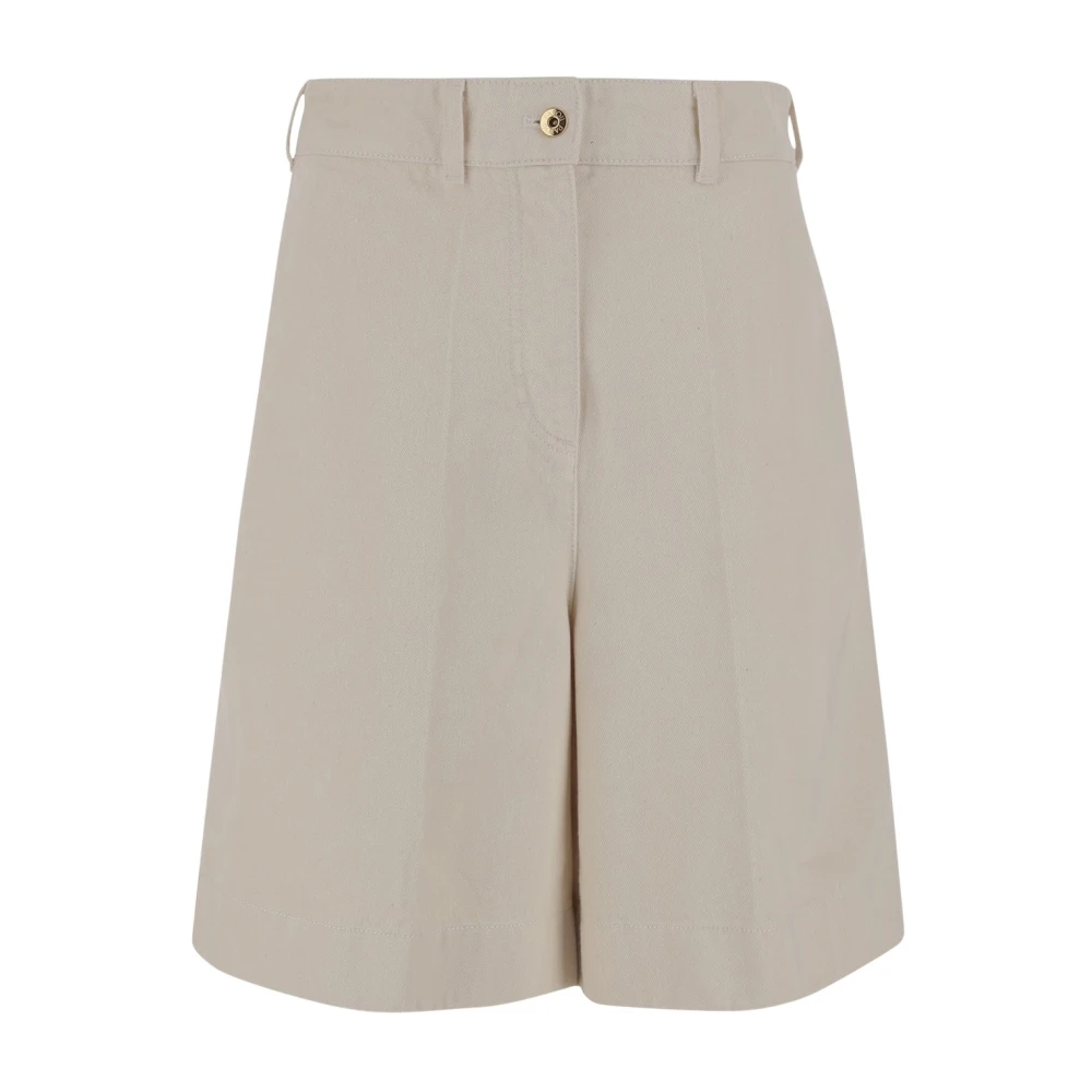 Patou Beige Shorts voor Vrouwen Beige Dames