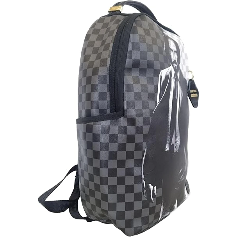 Sprayground Beperkte oplage veganistische leren rugzak Black Unisex