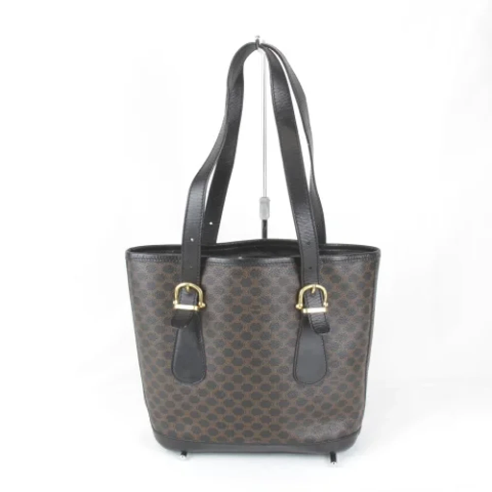 Celine Vintage Pre-owned Canvas celine-bags Brown Dames