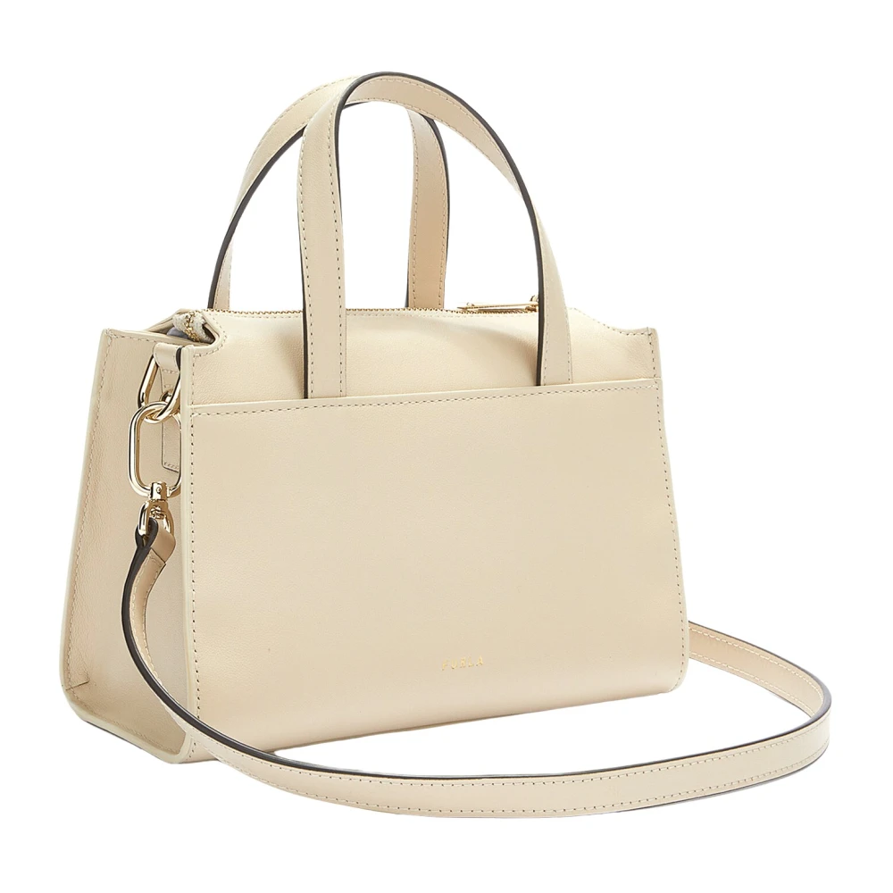 Furla Nuvola Boston Tas Beige Dames
