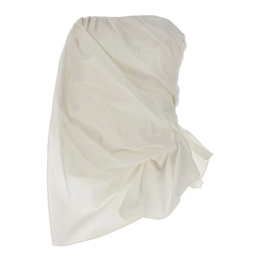 The Garment White Sleeveless Tops, Female, 2XS, Bazaar Bustier Top