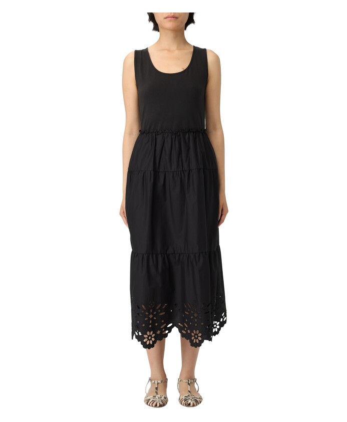 robe-bleu-marine-avec-style-ts