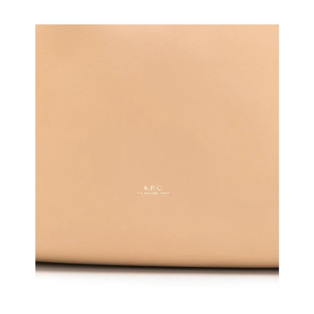 A.p.c. Beige Trekkoord Schoudertas Beige Dames