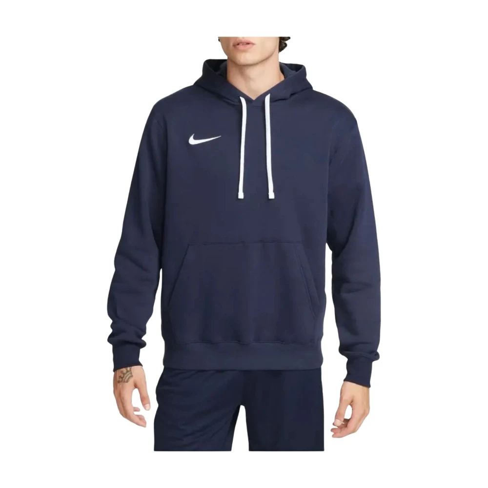 Nike Klassisk Crew Neck Sweatshirt Blue, Herr